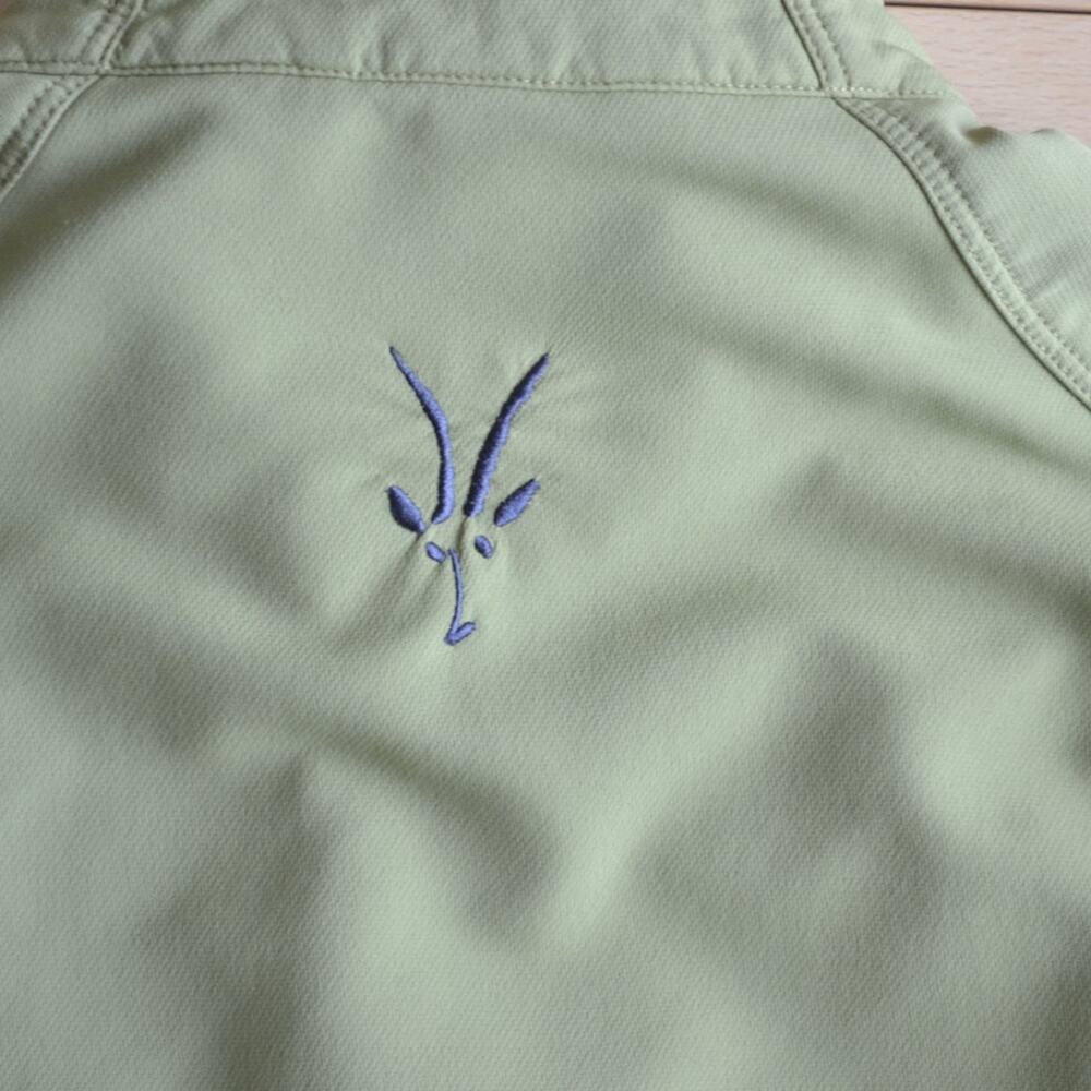 Ibex Climawool Softshell Windbreaker Jacket Size XL Light Lime Green - Picture 5 of 7